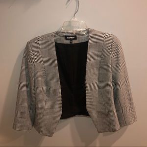 Express cropped blazer